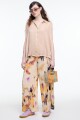 CAMISA IRREGULAR Beige