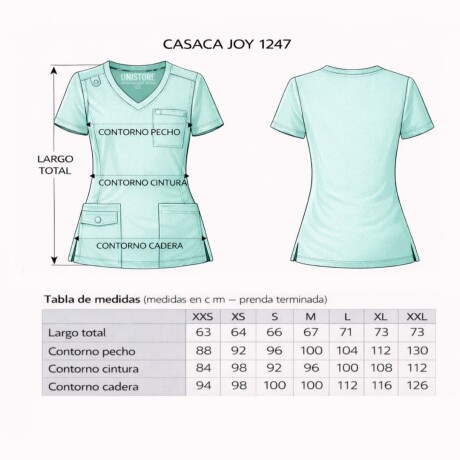 CASACA PARA MUJER UNISTORE MODELO JOY Verde menta