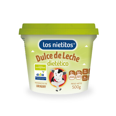 Dulce De Leche 0% Azúcar Los Nietitos 500g Dulce Leche 0% Nietitos 500g.