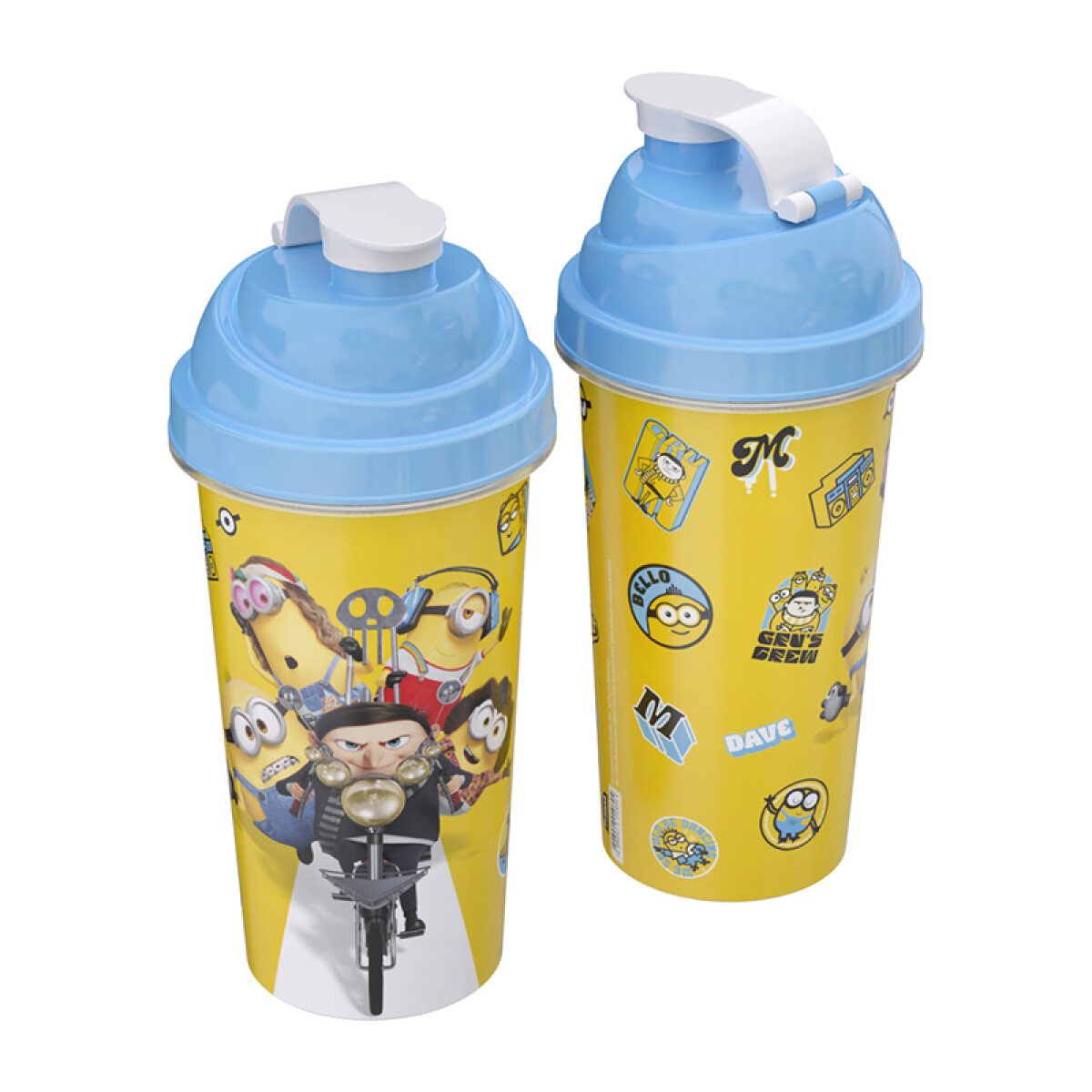 Vaso Plástico Milk Shake Minions 580 ml 