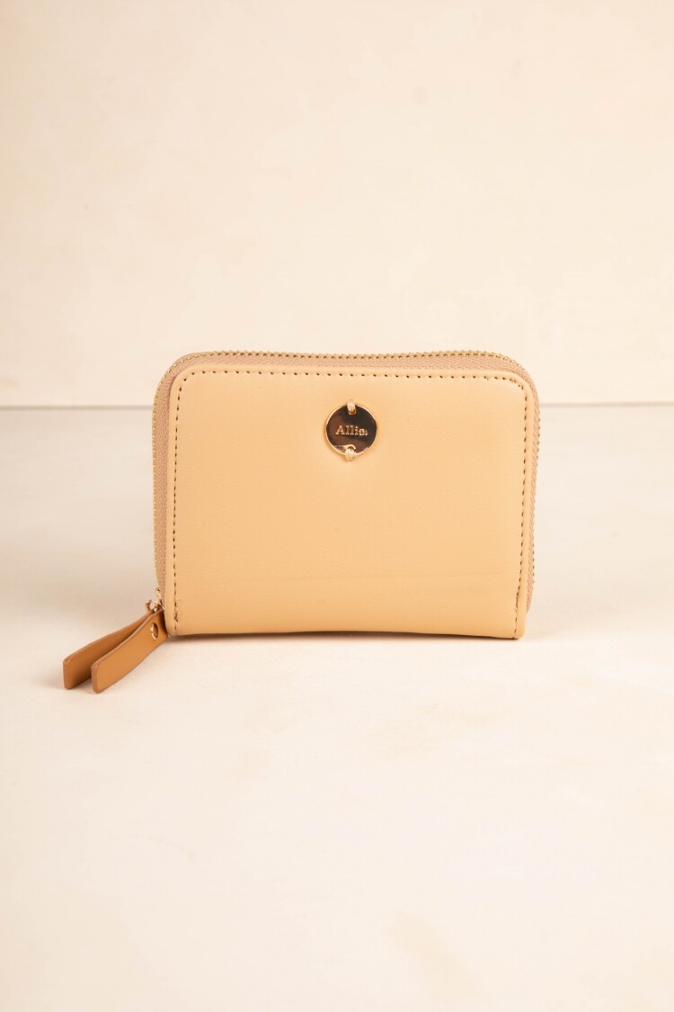 BILLETERA PLUN Beige