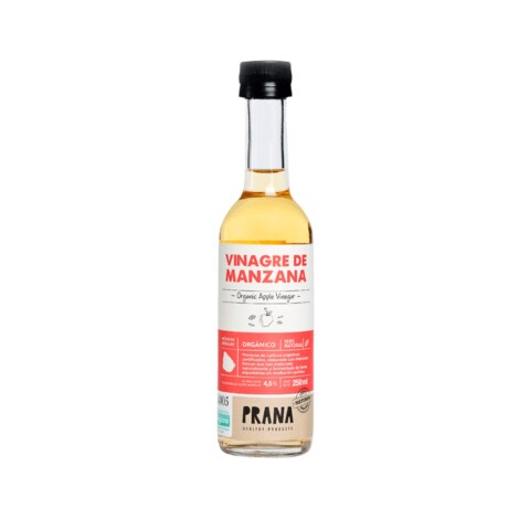 Vinagre De Manzana Orgánico Prana 250ml Vinagre De Manzana Organico Pr