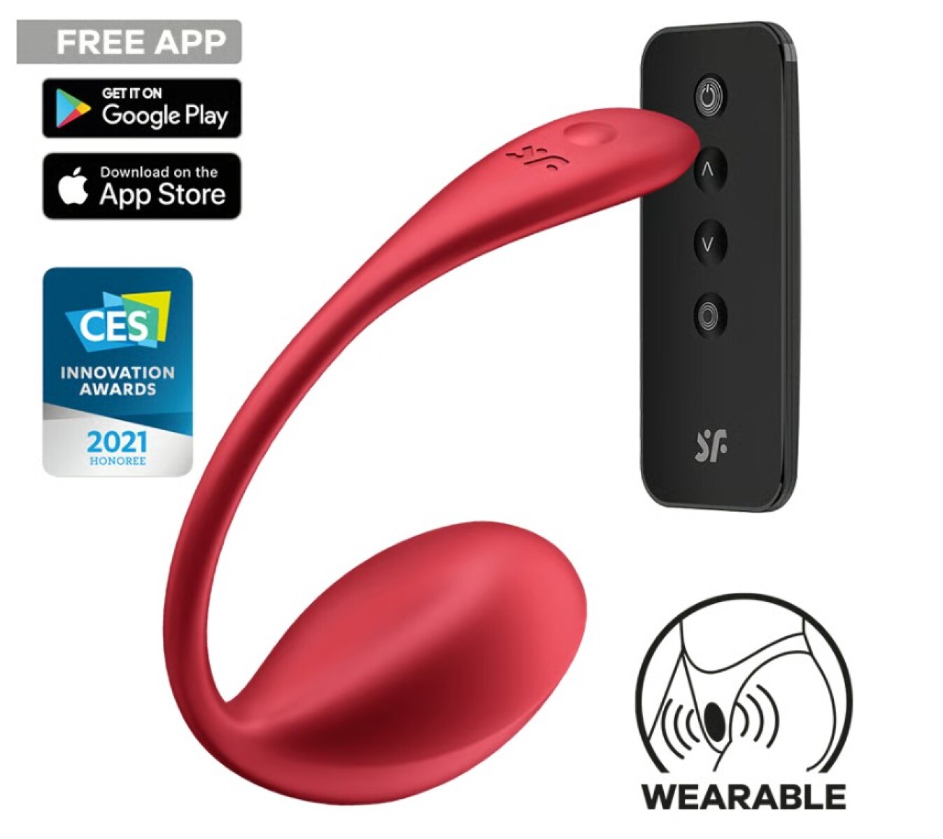 Satisfyer Shiny Petal Vibrador Portátil Connect App 
