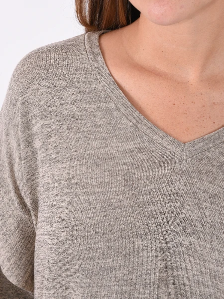 BUZO ALEXA GRIS MELANGE M