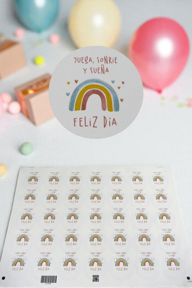 Stickers día del niño plancha - DISEÑO 6 