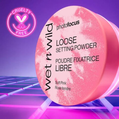 Polvo fijador de maquillaje Photofocus Soft pink Wet n Wild Polvo fijador de maquillaje Photofocus Soft pink Wet n Wild