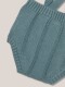 Pantalon Corto De Punto Amarillo