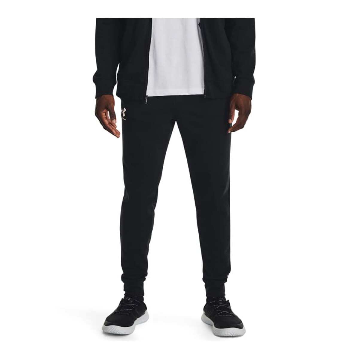 Pantalón Under Armour Rival de Hombre - 843-001N11 - Negro 