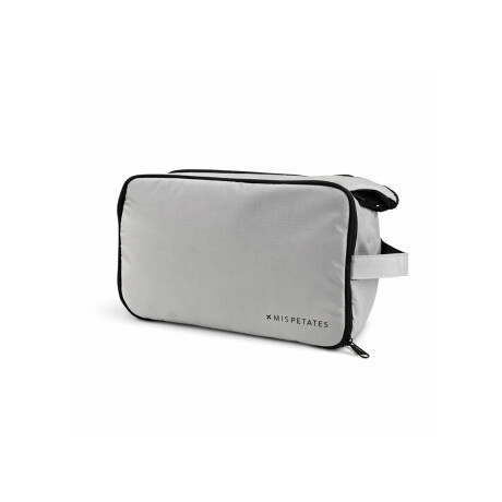 Neceser grande con solapas para viajar gris Sc