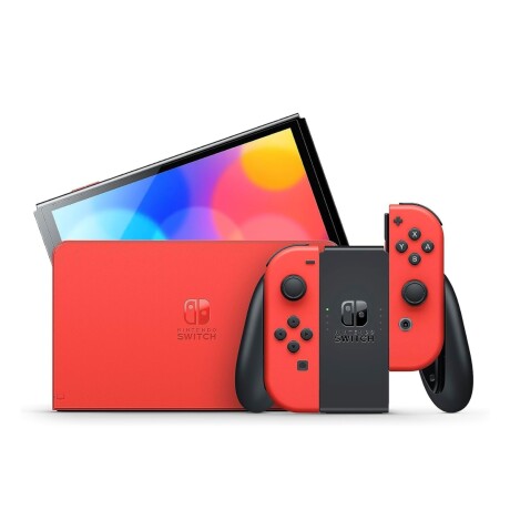 Consola Nintendo Switch Oled Ultima Unidad con Desperfecto ROJO