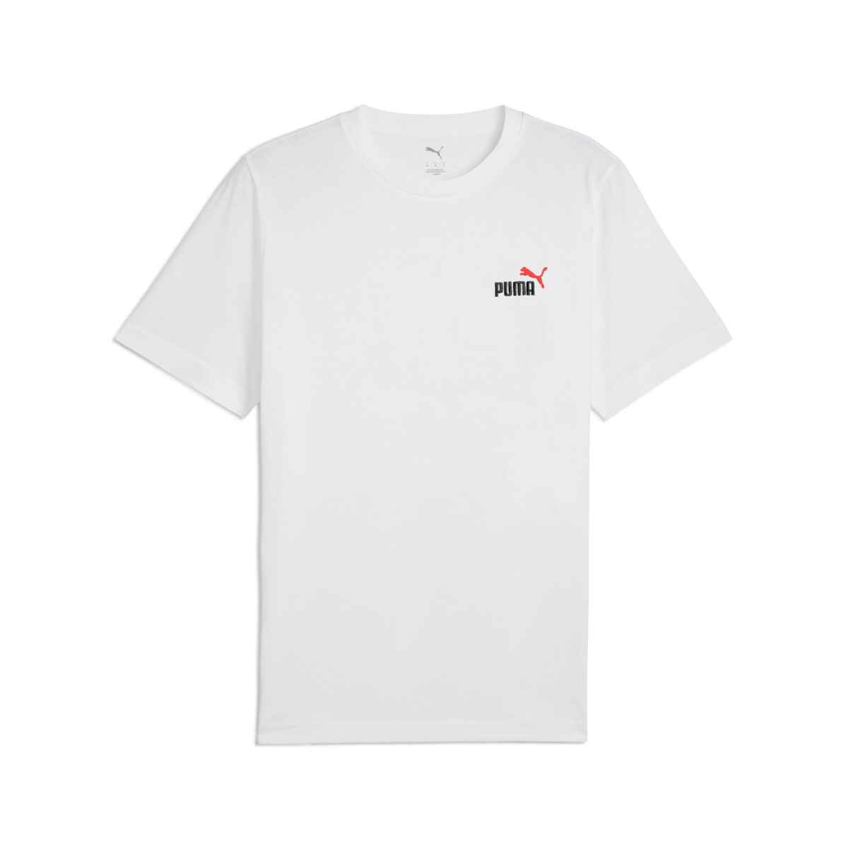 Remera Ess 2 Color Small No. 1 Logo Tee de Hombre - Blanco 