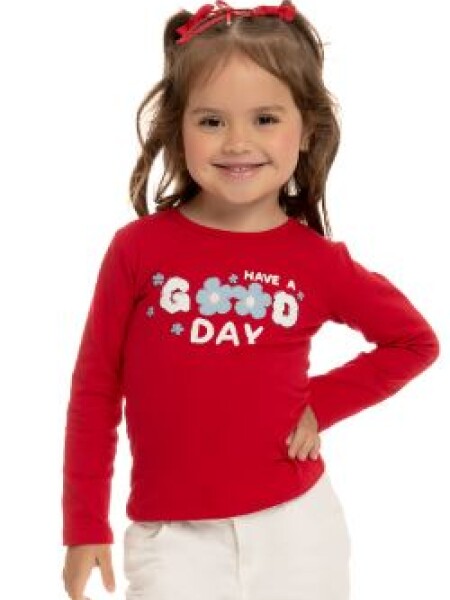 T-SHIRT BYGUS 7069 ROJO