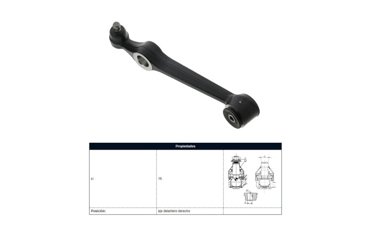 Brazo De Suspension Kia Rio 00-05 Der Brazo De Suspension Kia Rio 00-05 Der