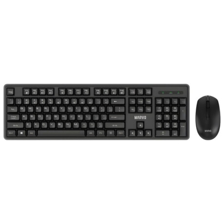 Combo Gaming Marvo Teclado + Mouse Sp Inalámbrico Black