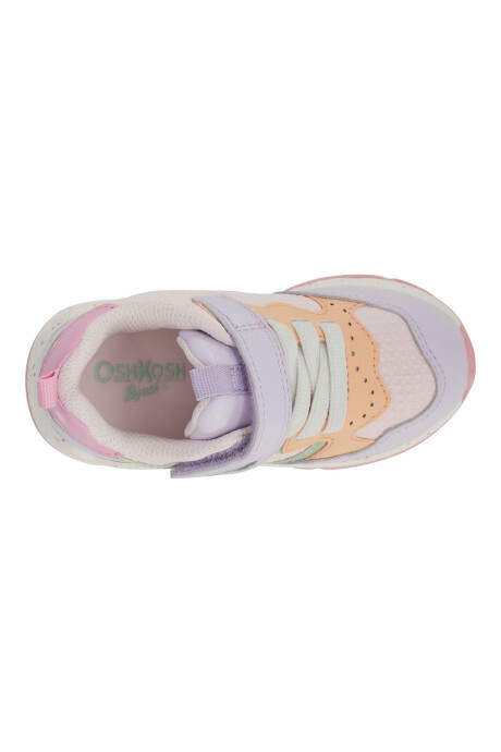 Championes casuales, diseño colorblock Sin color