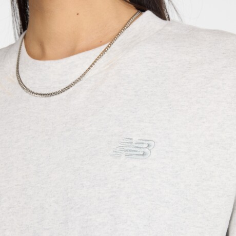 Remera New Balance de Dama - LOGO RELAXED - WT43536AHH ASHHEATH