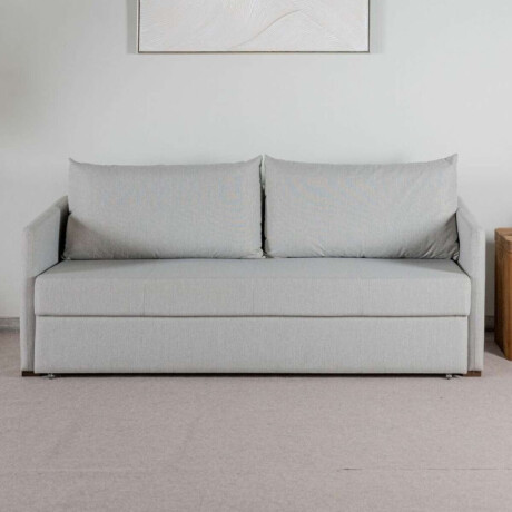 Sofá Cama Casal Beige/Gris