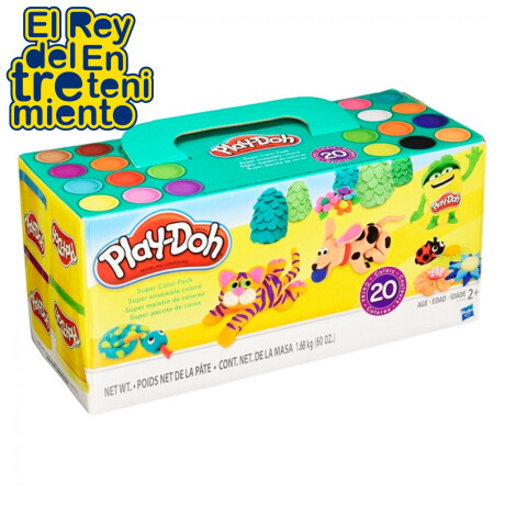 Maletín Play Doh Juego Masas Pack X20 Para Moldear Maletín Play Doh Juego Masas Pack X20 Para Moldear
