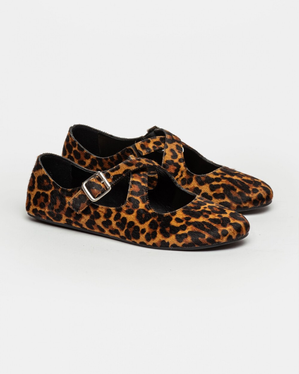 Ballerina Leia En Pelo Animal Print
