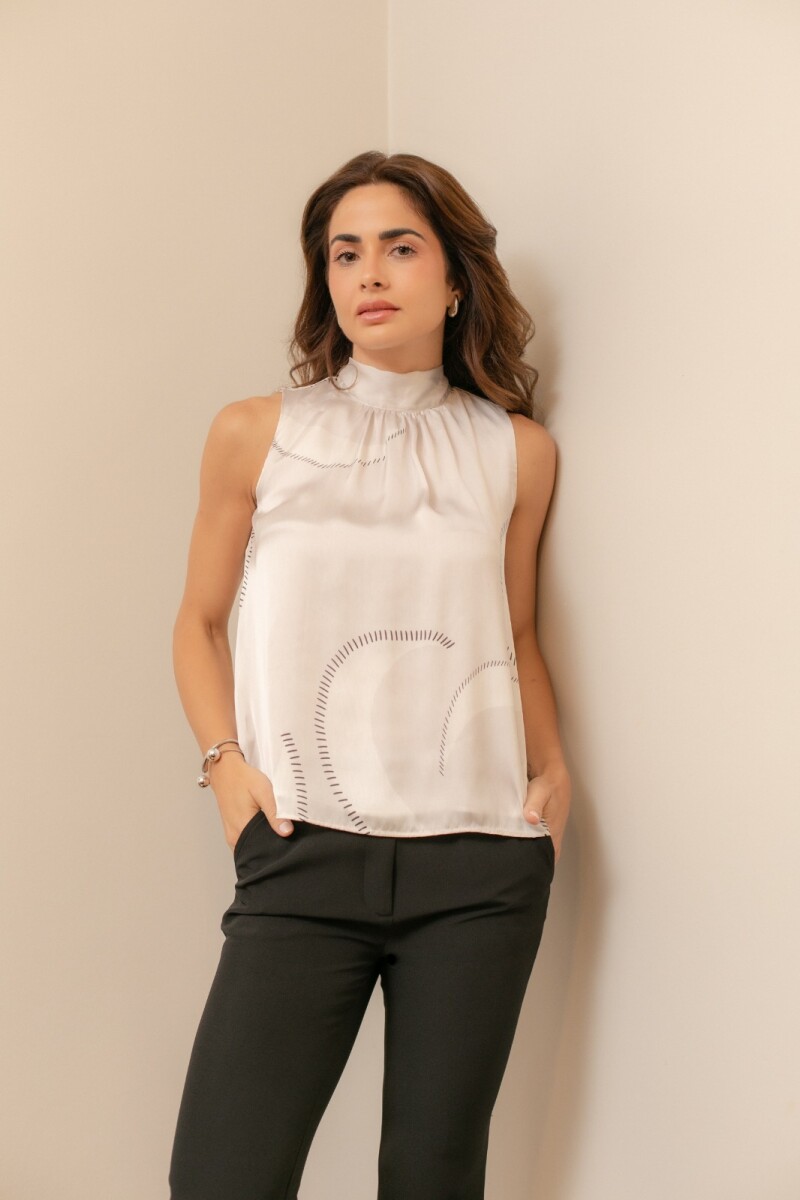 Blusa Cuello Tortuga. 