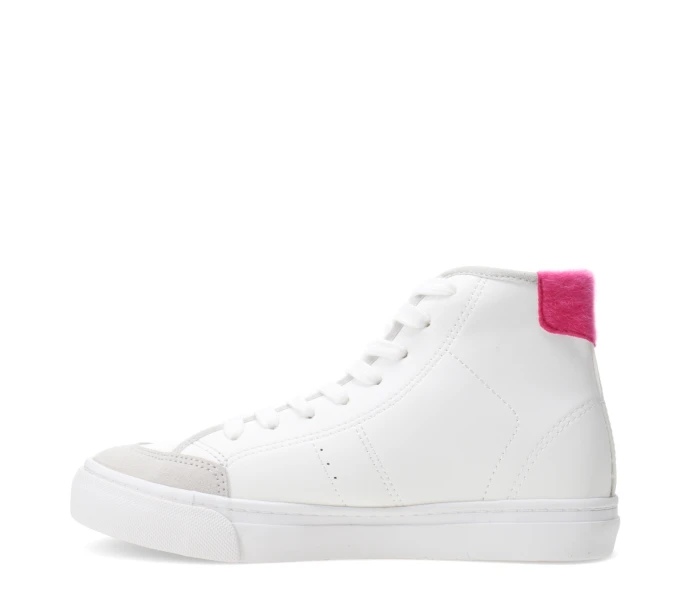 Deportivo CABRI con pieza en símil piel White