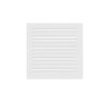 Rejilla ventilación metálica 25x25 cm GFM-T 250 Sicflux Rejilla Ventilación Metálica 25x25 Cm Gfm-t 250 Sicflux