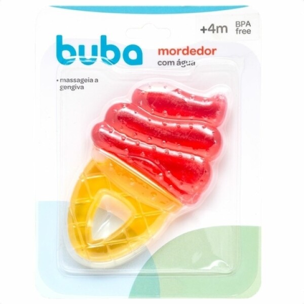Mordillo gel helado BUBA rojo