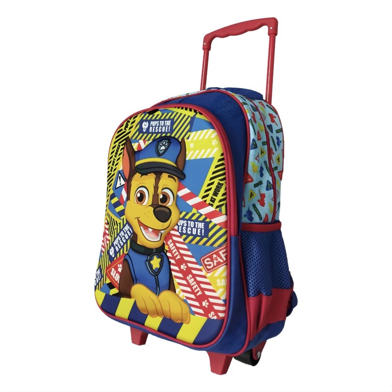 Mochila Nickelodeon 3D Con Carro 40x30 Cm Paw Patrol Para Niños Uso Escolar Cómoda Mochila Nickelodeon 3D Con Carro 40x30 Cm Paw Patrol Para Niños Uso Escolar Cómoda