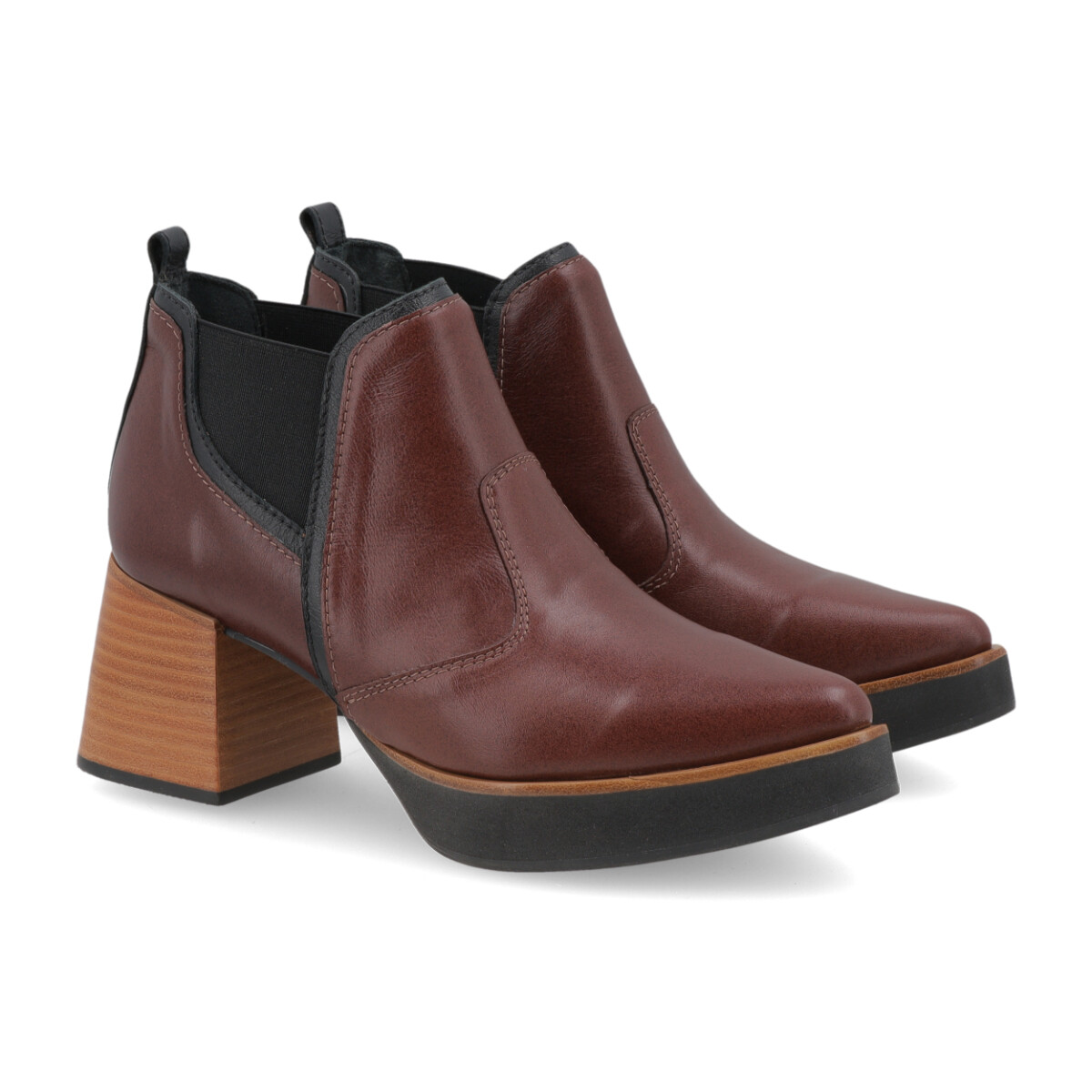 BOTA VENET - CUERO NINA - MARRON 