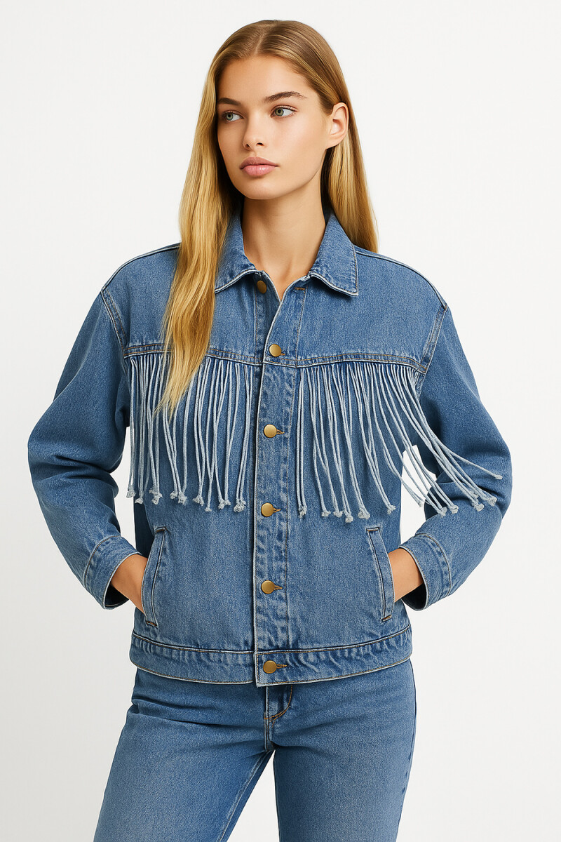 Chaqueta Drusila - Azul Grisaceo 
