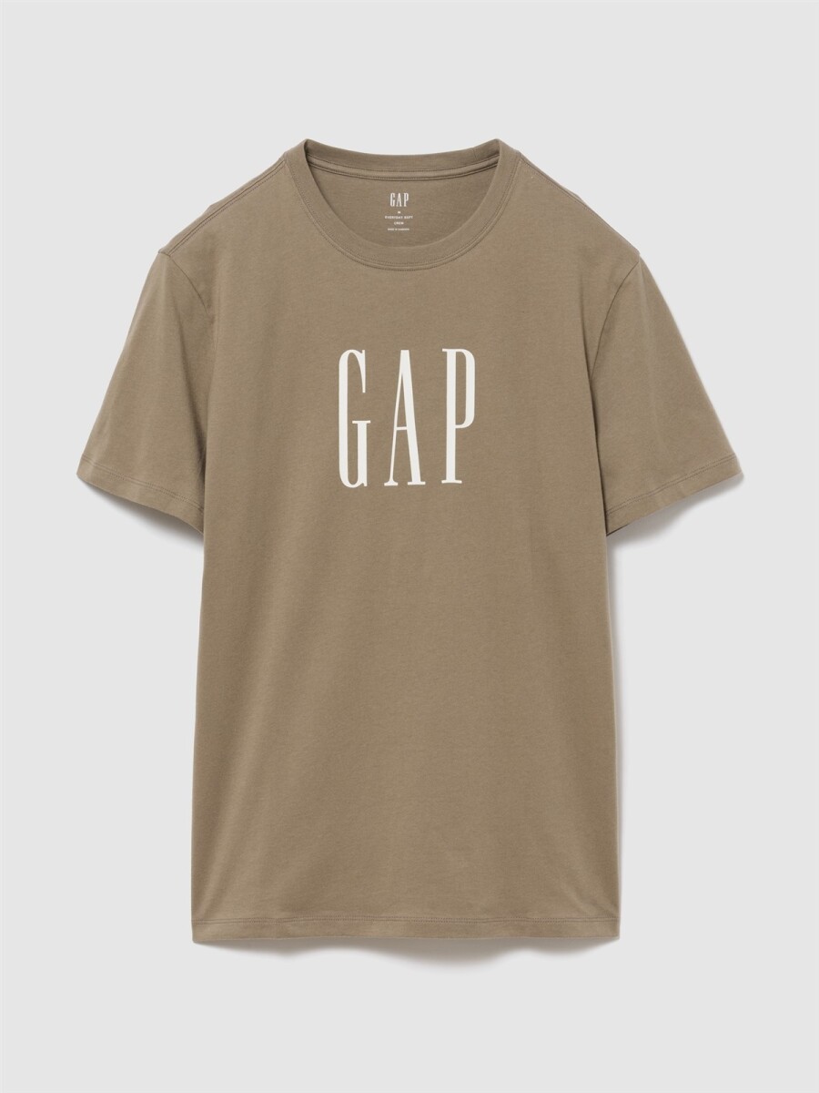 Remera Logo Gap Hombre - Beachwood 