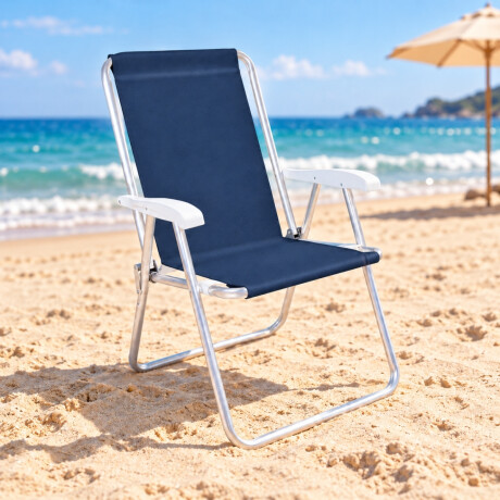 Silla Alta Conforto Sannet Aluminio AZUL