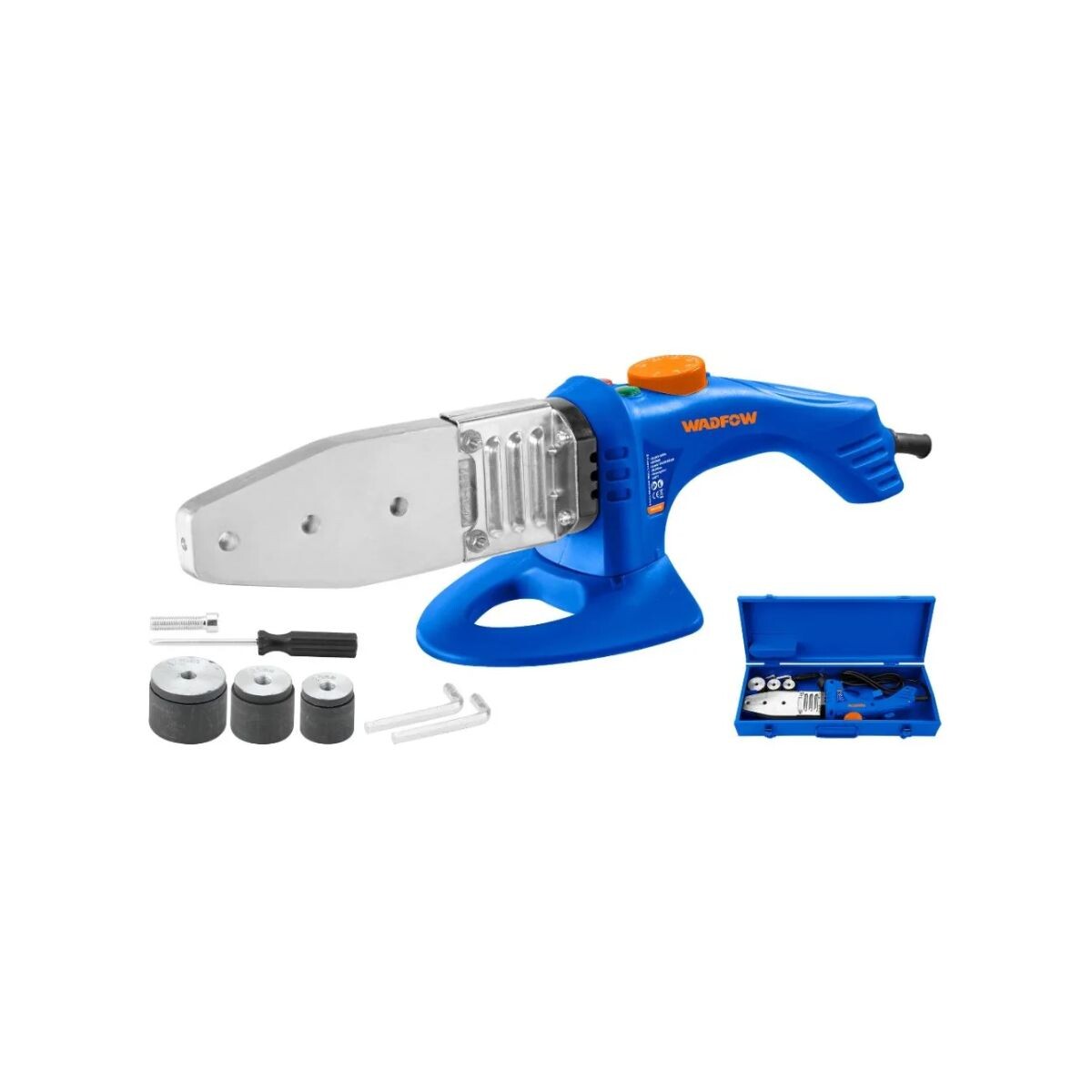 TERMOFUSORA WADFOW ELECTRICA 800W 3 BOQUILLAS Termofusora Wadfow Electrica 800w 3 Boquillas