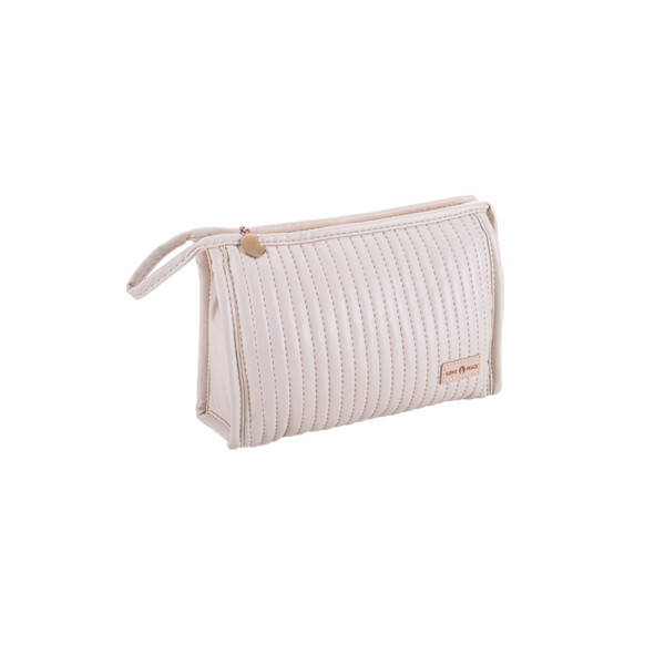 NECESSAIRE RAYAS BEIGE NECESSAIRE RAYAS BEIGE