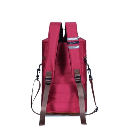 Mochila Matera Discovery Bolsillo Exterior BORDEAUX