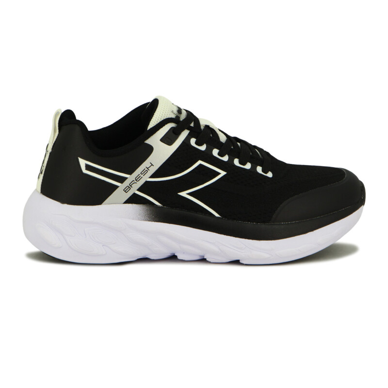 Diadora Bresh Calzado Running Mujer - Negro/blanco Negro-blanco