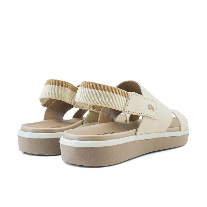 Sandalias Country de Mujer - 26102 Crema