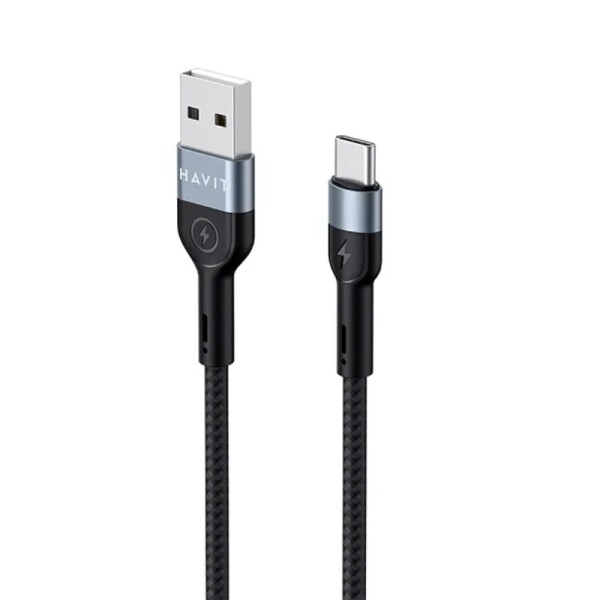 Cable Havit USB A / USB-C 1M Cordon CB623C Cable Havit USB A / USB-C 1M Cordon CB623C