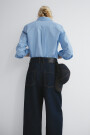 PANTALÓN BARREL Azul