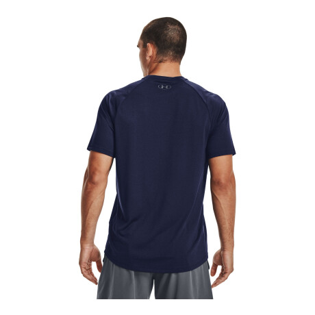 Remera de Hombre Under Armour Tech 2.0 Azul Marino