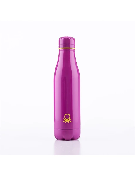BOTELLA 500ML ACERO INOX BENETTON VIOLETA BOTELLA 500ML ACERO INOX BENETTON VIOLETA