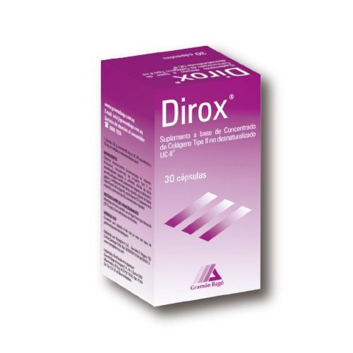 Dirox 30 capsulas. 