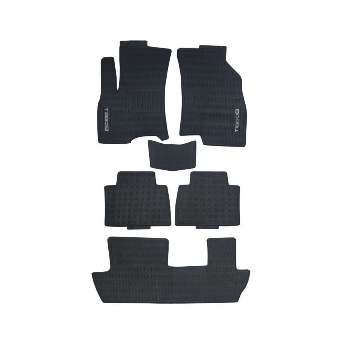 Alfombra Chery Tiggo 8 Pro 2018 + - Negras 
