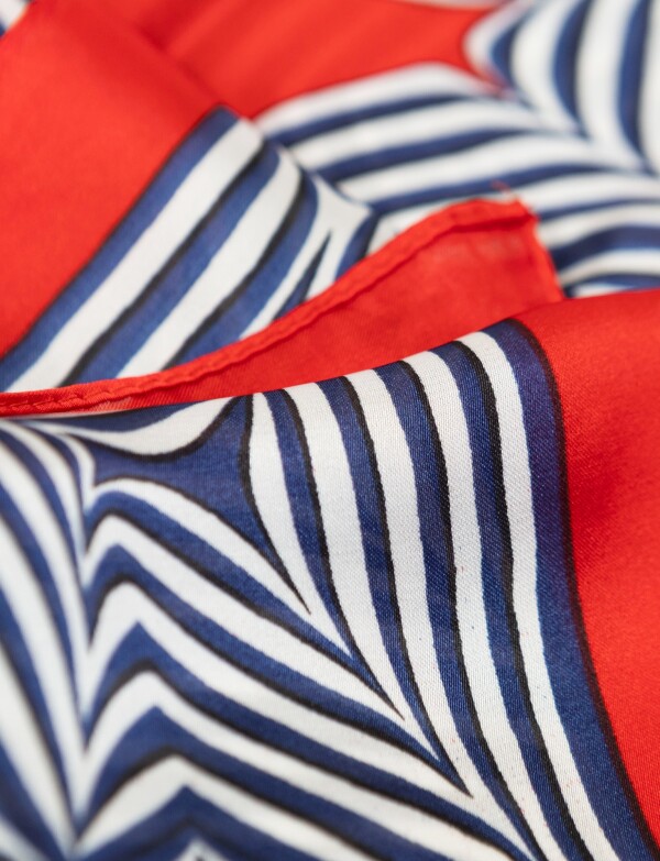 Pashmina Geo ROJO/MULTI