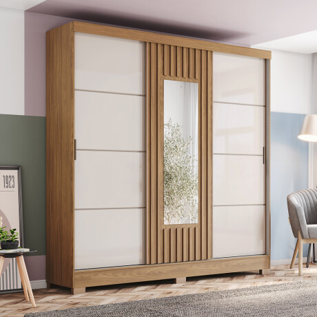 ROPERO 3 PUERTAS CORREDIZAS GUARDARROPA ARMARIO PLACARD CLOSET CON ESPEJO ROPERO 3 PUERTAS CORREDIZAS GUARDARROPA ARMARIO PLACARD CLOSET CON ESPEJO