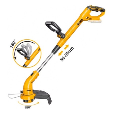 Bordeadora a bateria Ingco 20V extensible con mango regulable Bordeadora a bateria Ingco 20V extensible con mango regulable