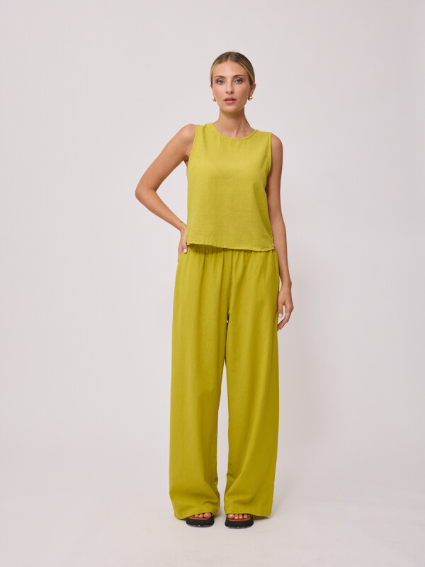 PANTALON LEORA RUSTY Verde