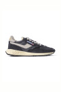 REELWIND LOW MAN NYLON/CRACK W Negro