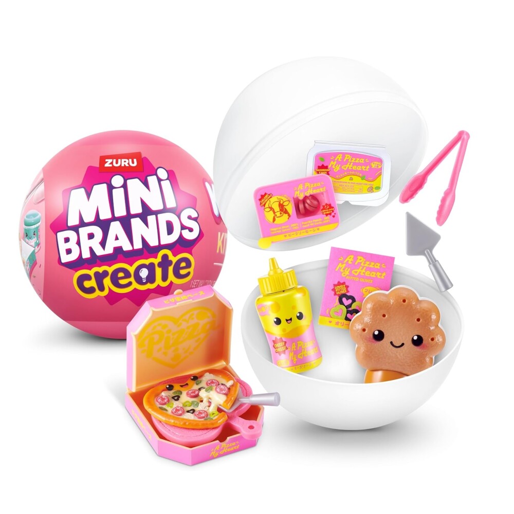Mini Brands Kawaii Cocina Cápsula con Sorpresas ZURU MINI BRANDS - KAWAII COCINA CAPSULA CON SORPRESAS