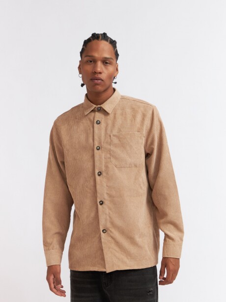 SOBRECAMISA MILTON BEIGE